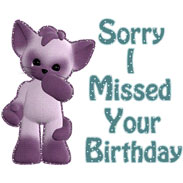 belated happy birthday