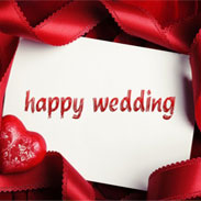 happy wedding